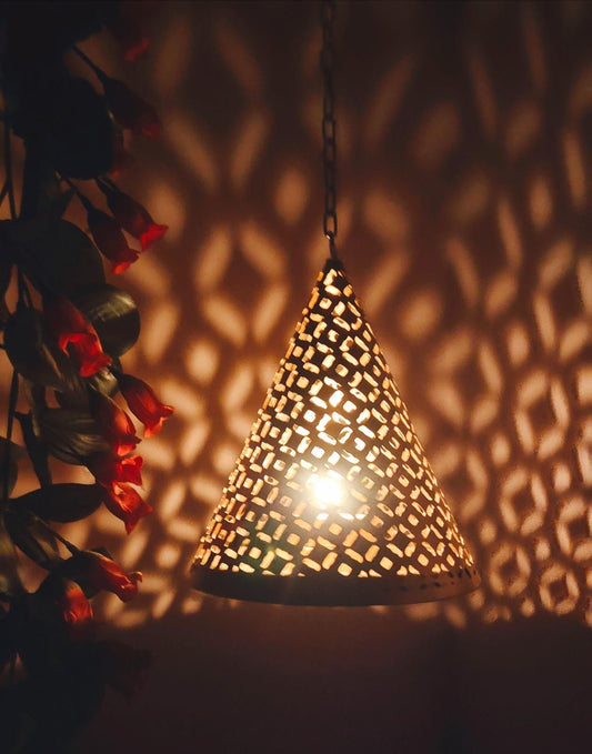 Hanging Cone Tea Light